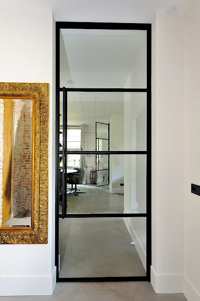 Steel look aluminium binnendeur