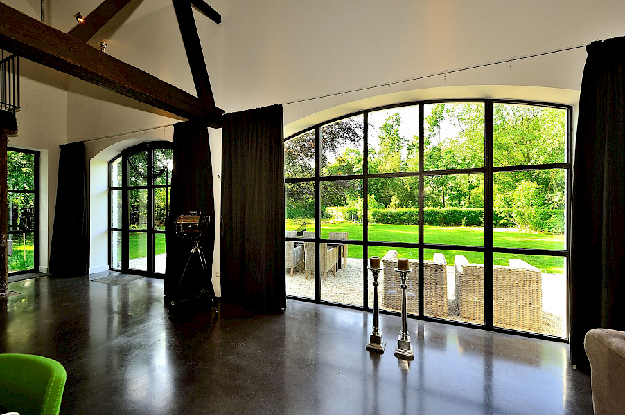 Steellook kozijn met toog