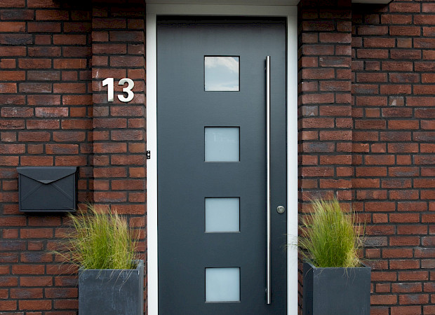 Uw deur mag in het oog springen