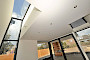 Overkapping aan huis met lichtstraat