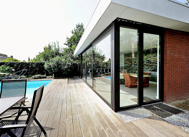 De kosten van een aluminium schuifpui