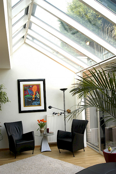 Lichtstraat voor veranda