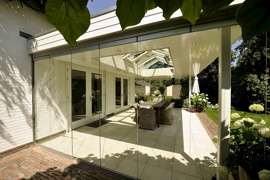 Lichtstraat voor veranda