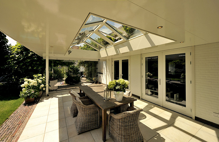 Lichtstraat voor veranda