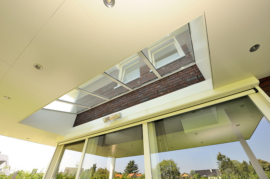 Lichtstraat voor veranda