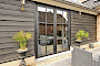 steel look exterior deur