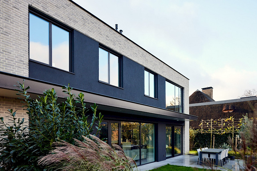Aluminium kozijnen nieuwbouwwoning Valkenswaard