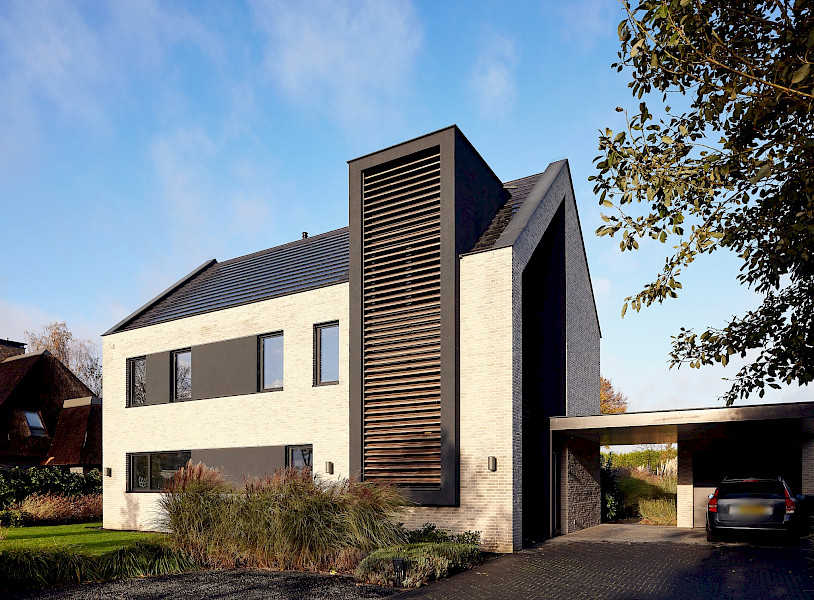 Aluminium kozijnen nieuwbouwwoning Valkenswaard