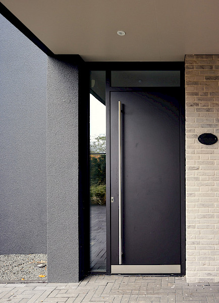 Aluminium kozijnen nieuwbouwwoning Valkenswaard