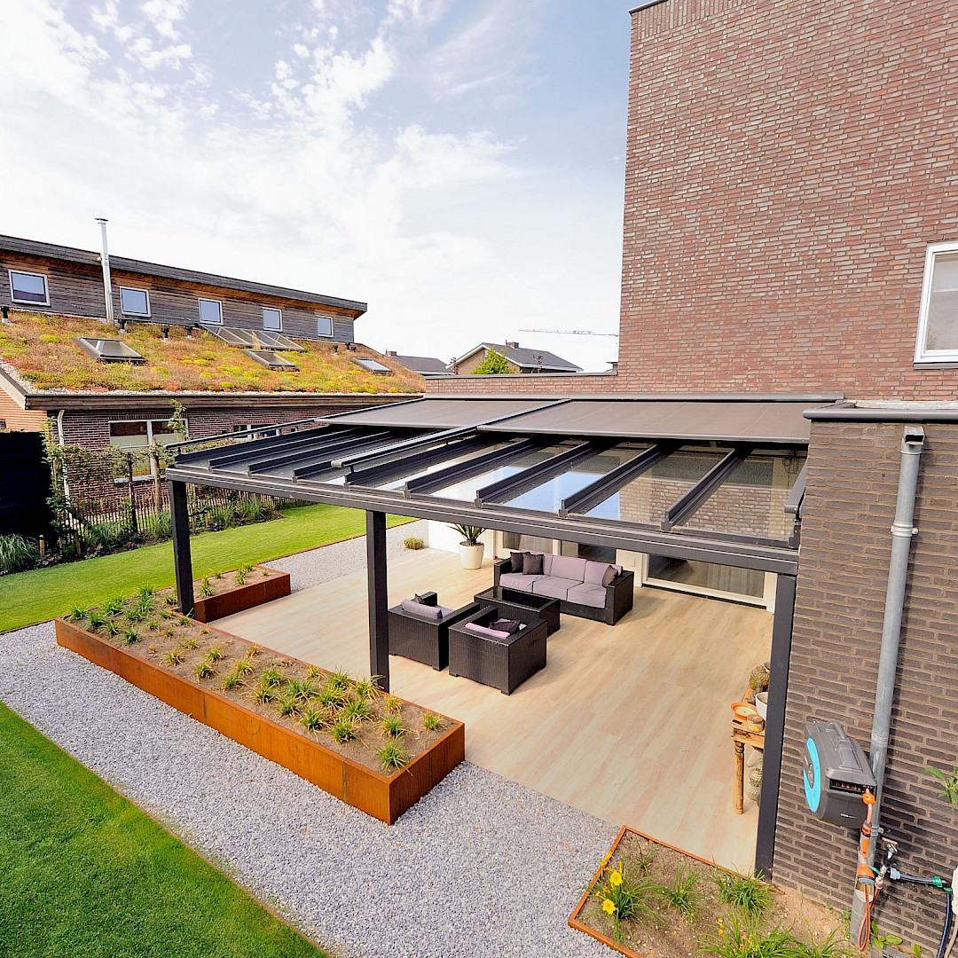 nieuwe overkapping in limburg