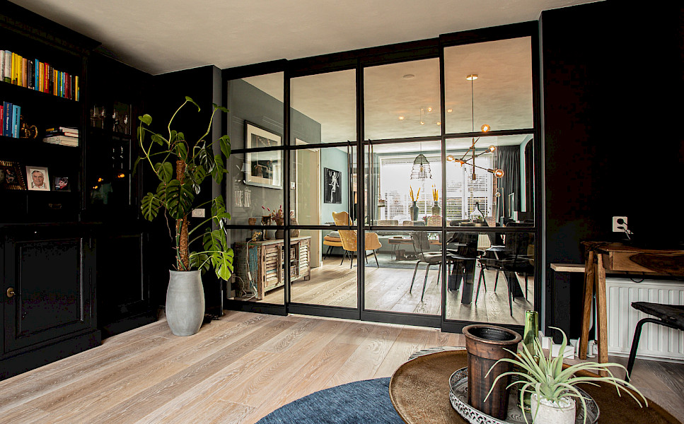 schuifdeuren steel look