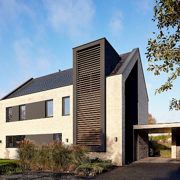 Nieuwbouw aluminium kozijnen