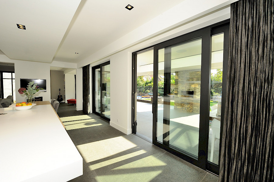 Schuifpui op maat met glas