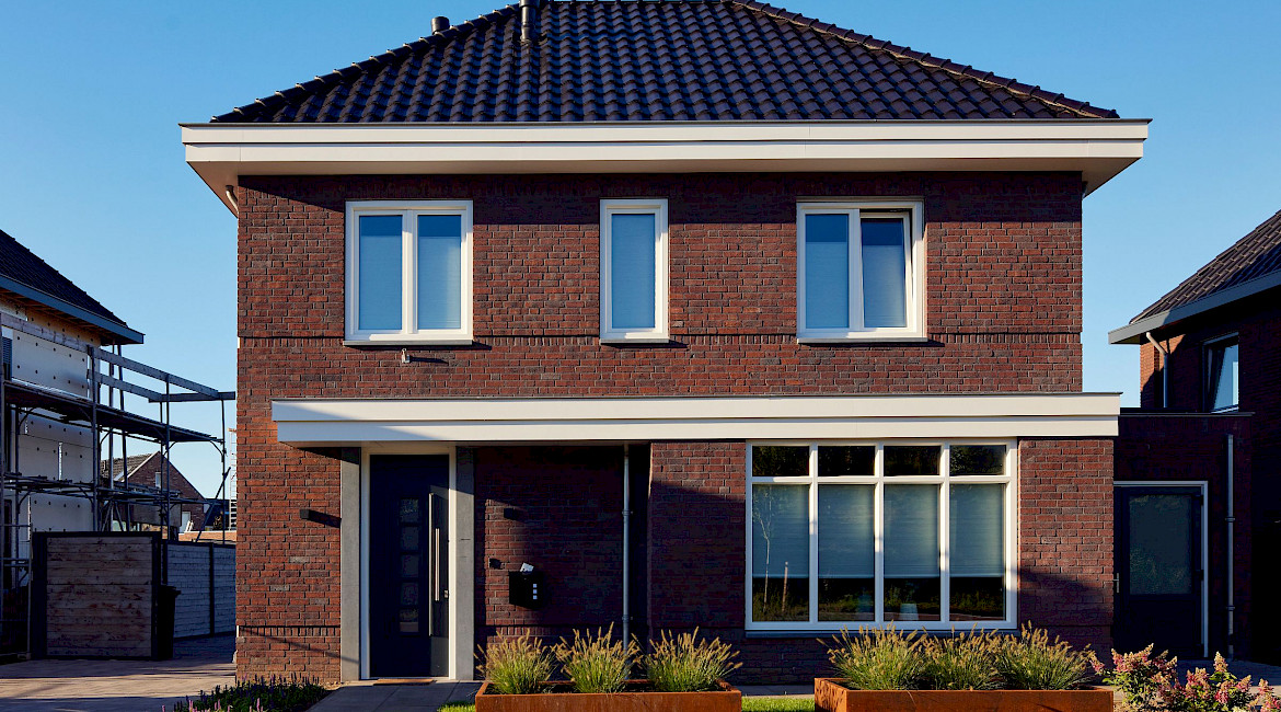 energiezuinige kunststof kozijnen wit op maat gemaakt en geplaatst in limburg