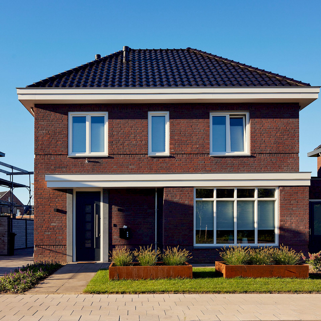 energiezuinige kunststof kozijnen wit op maat gemaakt en geplaatst in limburg